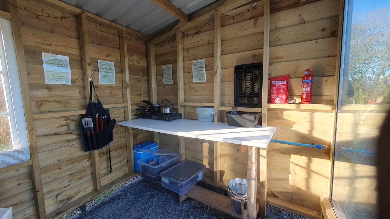 Calon Y Goedwig Glamping Llandovery Exterior foto